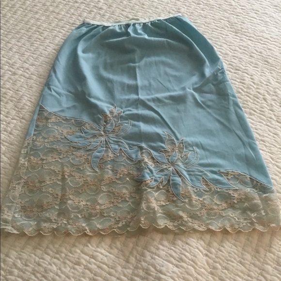 Movie Star Other - Vintage 1960’s Blue Half-Slip size Small